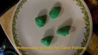 Homemade Boilies For Carp Fishing [upl. by Nitniuq970]