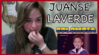 JUANSE  COMO MIRARTE  LA VOZ KIDS COLOMBIA  VIDEO REACCION  Kimberly Meilyn [upl. by Ignatzia]