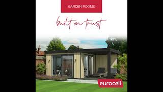 Garden Rooms  Built to Last  Eurocell [upl. by Euqinahc]