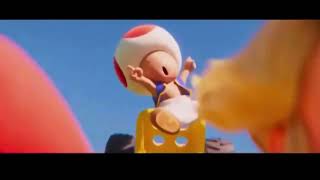 Super Mario Bros movie tv spot Cranky Kong voice Bo bomb battlefield [upl. by Camden]