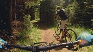 Mountain Biking Slovenia  Kofce to Tržič in 4K July 2017 [upl. by Luhar]