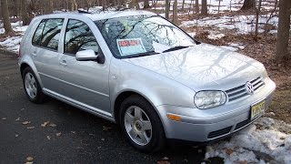 2002 Volkswagen Golf TDI diesel startup amp walkaround [upl. by Jo-Anne]