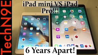 iPad Pro 105 VS iPad Mini 6 years [upl. by Boeschen]