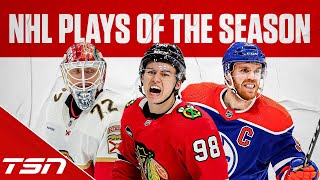 Top 10 NHL plays from a thrilling 202324 season [upl. by Jovia]