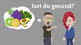 Online Deutsch lernen  einfache Dialoge für Anfänger üben  Konversation Deutsch als Fremdsprache [upl. by Dnalyar]