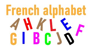 How to pronounce french alphabet under 1 min [upl. by Brockie]