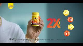 Supradyn Daily Bottle  2X Vitamins 2X Energy  Kannada  20 Secs [upl. by Durgy381]