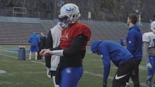 Carabins Football  Camp de printemps  Jour 2 [upl. by Inalak542]