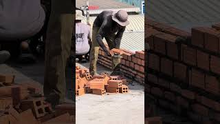 Install brick wall civilengineering [upl. by Aufa]