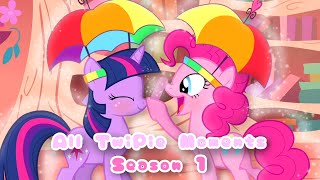 Twilight Sparkle and Pinkie Pie Moments Season 1 [upl. by Akiehsal]