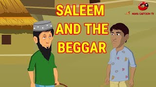 Saleem And The Beggar  Moral Stories for Kids in English  Maha Cartoon TV English [upl. by Neetsirhc]