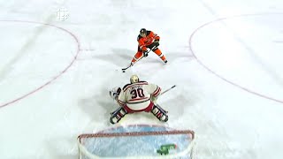 Henrik Lundqvist penalty shot save on Briere  2012 Winter Classic HD [upl. by Durston623]