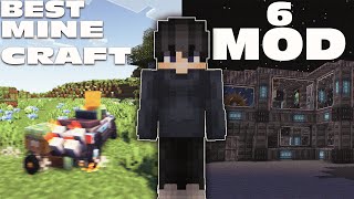 Minecraft Best 6 Mods [upl. by Nnylamme]