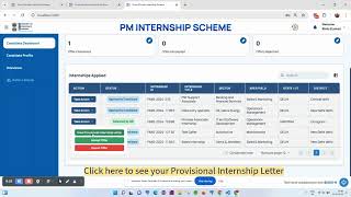 Acceptance of offer on portal by candidates  PM Internship Scheme  Ministry of Corporate Affairs [upl. by Acissehc623]