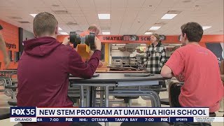 New STEM program offered at Umatilla High School [upl. by Omrelliug]