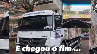 DIA A DIA DE UM MOTORISTA CÂMARA FRIA Ep 06 CHEGOU O FIM DE TUDO [upl. by Radferd]