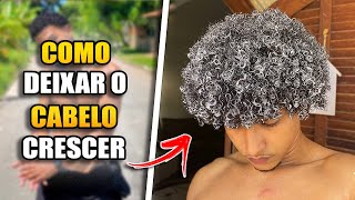 COMO DEIXAR O CABELO CRESCER passo a passo [upl. by Suter]