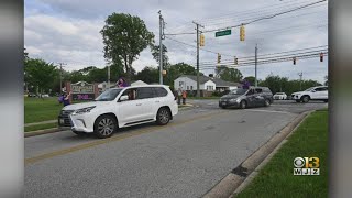 Graduation Parade Held For Pikesville High School Grads [upl. by Rotman]