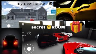 My new house and secret room car for sale simulator 2025 [upl. by Ahseirej]