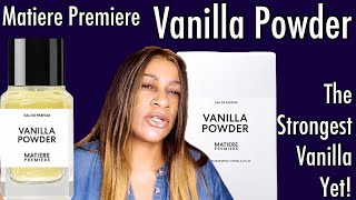 Matiere Premiere Vanilla Powder Perfume Review  BeastMode Vanilla Fragrance  My Perfume Collection [upl. by Adiana]