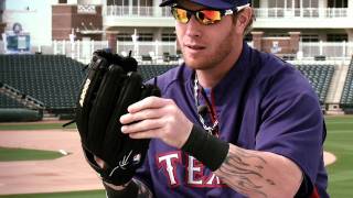 Wilson Baseball Josh Hamilton Talks About His Game Glove [upl. by Oakie]