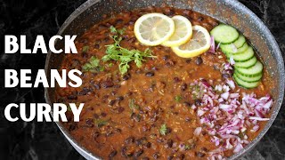 Black Beans Curry Vegan Recipe [upl. by Nnylamme]