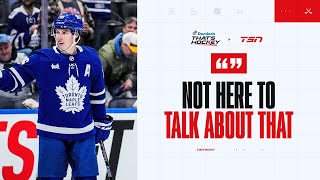 Is Marner refusing to talk contract a good or bad sign [upl. by Enahc]