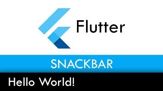 Flutter Snackbar  Flutter Tutorial for Beginners  Flutter Basics [upl. by Tankoos808]