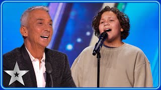 12yearold Dylan leaves us GOBSMACKED by his vocals  Auditions  BGT 2023 [upl. by Herzig]