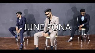 JUNE PONA DANCE COVER  HARRIS JEYRAJ I SATHISH KRISHNAN  SANTHOSH AROCKIARAJ  UNNAALE UNNAALE [upl. by Etnoid]