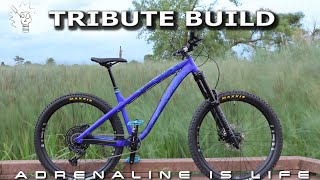 I Built My Friend A Dream Hardtail  A Mountain Bike Build in Honor of 25 Years in the Service [upl. by Yddor438]