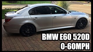 BMW E60 060MPH ACCELERATION  TUNED amp REMAPPED [upl. by Eedrahc]