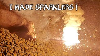 How To Make Sparklers Making Sparklers Chemistry [upl. by Evans886]