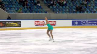 ISU 2014 Jr Grand Prix Dresden Ladies Free Skate Loena HENDRICKX BEL [upl. by Neisa]