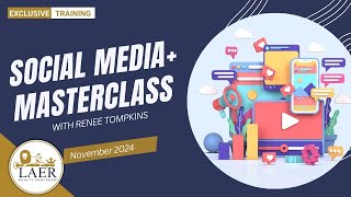 Social Media Masterclass  November 2024 [upl. by Trilby540]