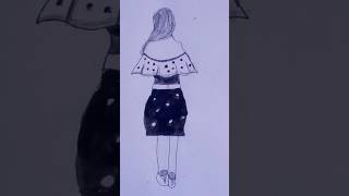 mornimorni Baga mein boletrending indu artindu drawing girldrawing [upl. by Aihsenot]