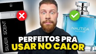 Os MELHORES PERFUMES MASCULINOS pro CALOR em 2024  Perfumes Refrescantes [upl. by Sicard295]