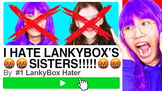 LANKYBOXS SISTERS Playing LANKYBOX HATER GAMES In ROBLOX FUNNY MOMENTS [upl. by Asilehs247]