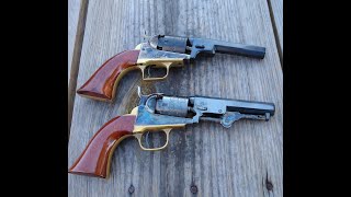 Shooting The Colt 1849 Pocket Revolver 31 Uberti [upl. by Ylekalb]