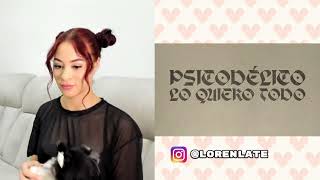 COLOMBIANA REACCIONA A BELANOVA Lyric Video  Peso Pluma Tito Double P [upl. by Warder]