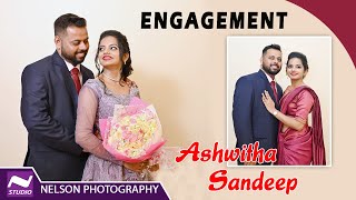 ASHWITHASANDEEP Engagement Ceremony by NelsonPhotographyMangalore [upl. by Aleece70]