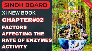 FACTORS AFFECTING ENZYME ACTIVITY  CHAPTER 02  ENZYMES [upl. by Bascio]