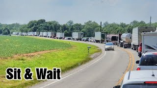 Three Hours In Indiana Road Construction  Late Fees [upl. by Leighland]