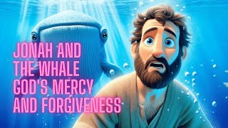 THE BIBLE  JONAH AND THE WHALE  GODS MERCY AND FORGIVNESS  biblestoryforkids [upl. by Ikila]