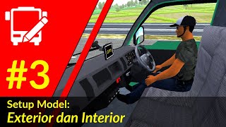 3 Setup Exterior dan Interior BUSSID Vehicle Editor [upl. by Weisman890]