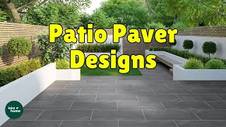 Trendy Backyard Patio Designs With Pavers Modern Comfort Backyard Patio Ideas On A Budget [upl. by Seugirdor]