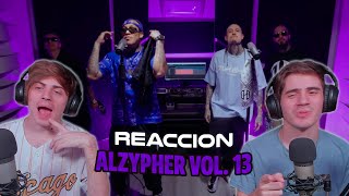 REACCION Alzypher Vol 13  Dharius x Toser One x Lefty SM x Tiro Loko [upl. by Anawt576]