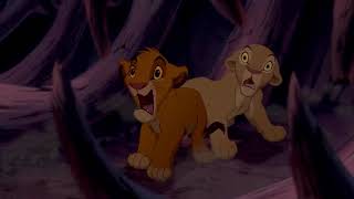 The Lion King 1994 Mufasa vs Hyenas scene HD [upl. by Dahsar]