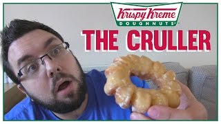 Krispy Kreme The Cruller Review Glazed Cake [upl. by Fokos]