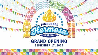 Zamboanga Hermosa Festival 2024 Grand Launching [upl. by Nnaj]